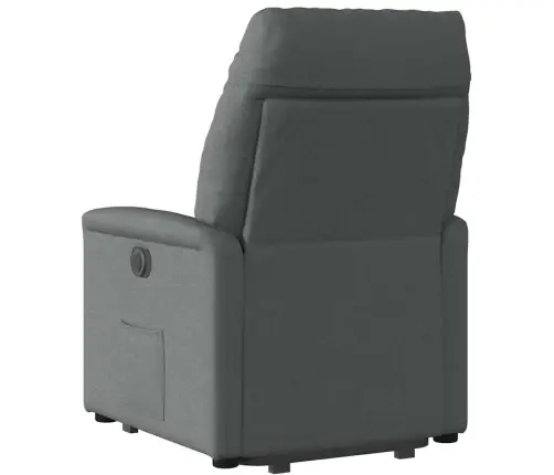 Püsti Tõusmist Toetav Tugitool, Tumehall, Kangas