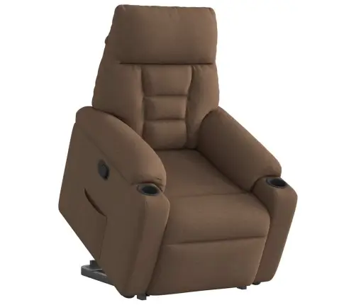 Püsti Tõusmist Toetav Tugitool, Pruun, Kangas