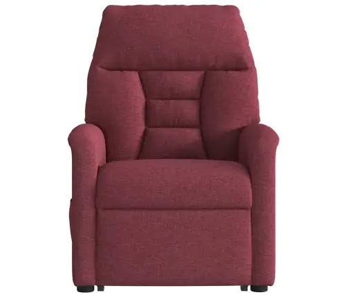 Masāžas Krēsls, Paceļams, Atgāžams, Vīnsarkans Audums Vidaxl Masāžas Krēsls, Paceļams, Atgāžams, Vīnsarkans Audums Vidaxl