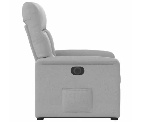Elektrisks Atpūtas Krēsls, Paceļams, Atgāžams, Mākonis Pelēks Vidaxl