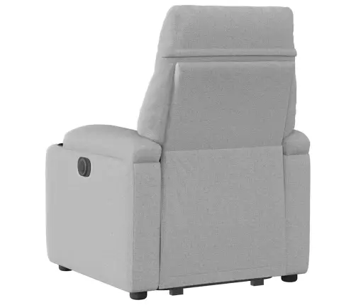 Elektrisks Atpūtas Krēsls, Paceļams, Atgāžams, Mākonis Pelēks Vidaxl