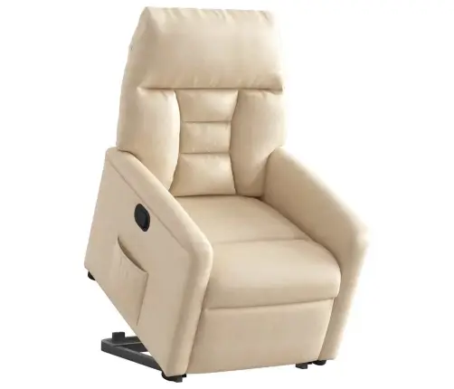 Püsti Tõusmist Toetav Tugitool, Beež, Mikrofiiber Kangas