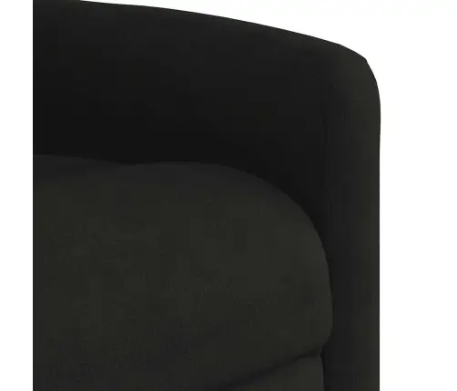 Püsti Tõusmist Toetav Massaažitool, Must, Mikrofiiber Kangas