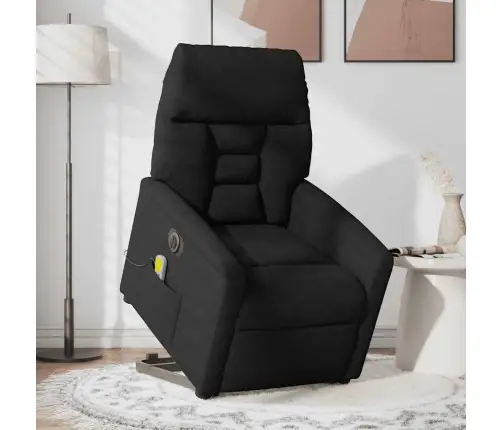 Elektriline Püsti Tõusmist Toetav Massaažitool, Must