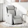 Elektriskais Atpūtas Krēsls, Mākonis Pelēks Audums Vidaxl