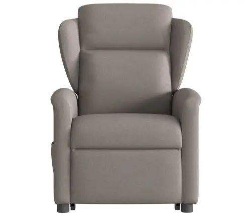 Elektrisks Atpūtas Krēsls, Paceļams/Atgāžams, Pelēkbrūns Audums Vidaxl Elektrisks Atpūtas Krēsls, Paceļams/Atgāžams, Pelēkbrūns Audums Vidaxl
