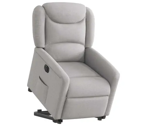 Elektriline Püstitõusmist Toetav Tugitool, Pilvehall, Kangas