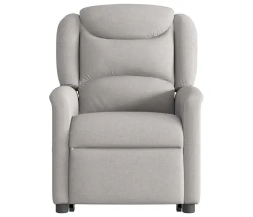 Elektriline Püstitõusmist Toetav Massaažitool, Pilvehall Kangas