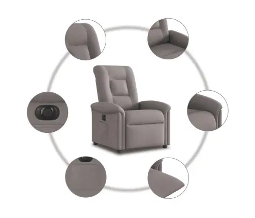 Elektriline Tugitool, Pruunikashall Kangas