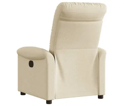 Elektrinis Atlošiamas Krėslas, Kreminės Spalvos, Audinys