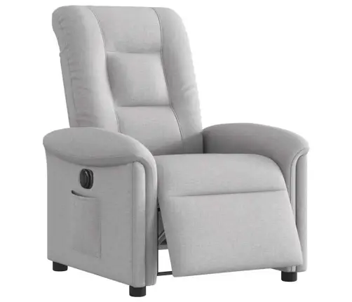 Elektriskais Atpūtas Krēsls, Mākonis Pelēks Audums Vidaxl