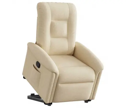 Püsti Tõusmist Toetav Tugitool, Kreemjas, Kangas