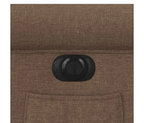 Elektriline Tugitool, Pruun, Kangas