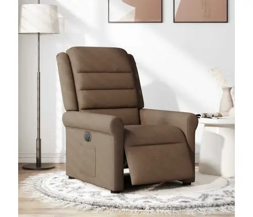 Elektriline Tugitool, Pruun, Kangas