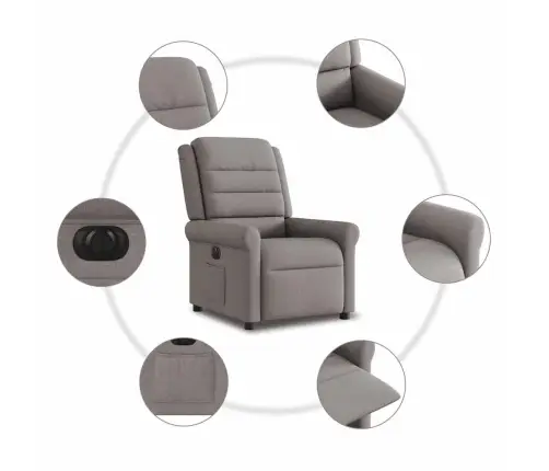 Elektriline Tugitool, Pruunikashall Kangas