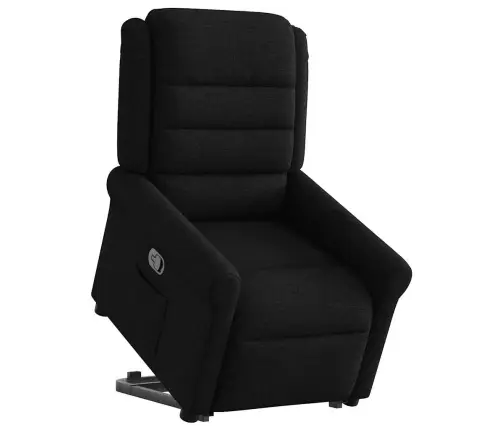 Püsti Tõusmist Toetav Tugitool, Must, Kangas