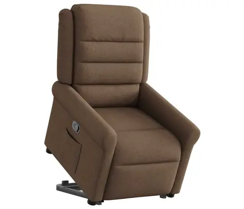 Püsti Tõusmist Toetav Tugitool, Pruun, Kangas