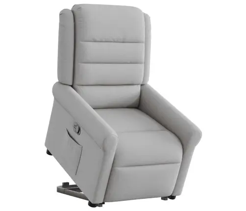 Atpūtas Krēsls Stāvus Krēsls Mākoņa Pelēks Audums Vidaxl