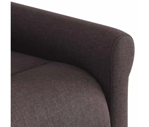 Püsti Tõusmist Toetav Massaažitool, Tumepruun, Kangas Püsti Tõusmist Toetav Massaažitool, Tumepruun, Kangas