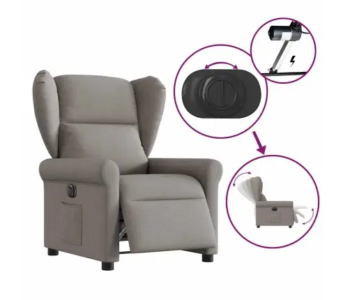 Elektriline Tugitool, Pruunikashall Kangas