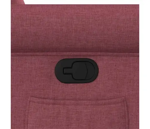 Atsistojantis Atlošiamas Krėslas, Vyno Raudonas, Audinys Atsistojantis Atlošiamas Krėslas, Vyno Raudonas, Audinys