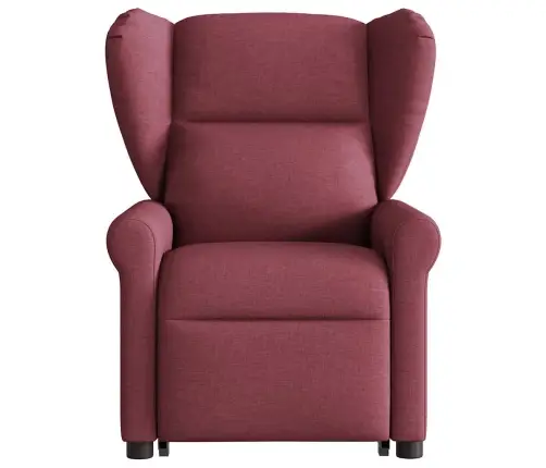 Atsistojantis Atlošiamas Krėslas, Vyno Raudonas, Audinys Atsistojantis Atlošiamas Krėslas, Vyno Raudonas, Audinys
