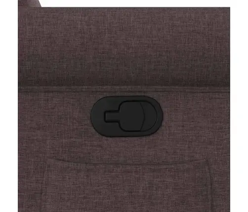 Püsti Tõusmist Toetav Tugitool, Tumepruun, Kangas