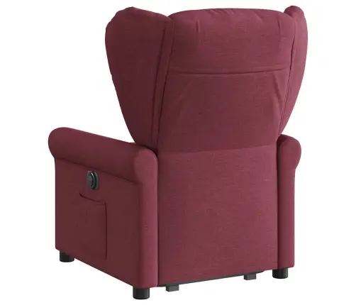 Elektrinis Atsistojantis Atlošiamas Krėslas, Vyno, Audinys