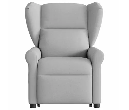 Atsistojantis Atlošiamas Krėslas, Pilkos Spalvos, Audinys