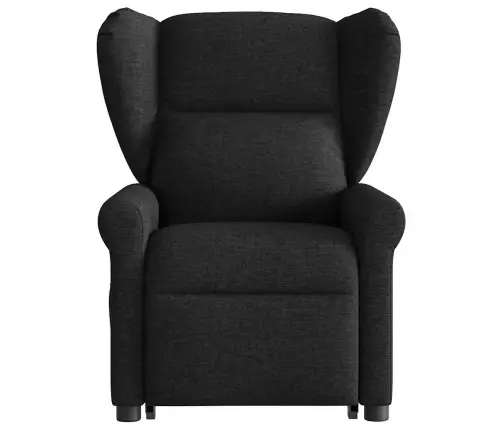 Elektriline Püstitõusmist Toetav Massaažitool, Must, Kangas