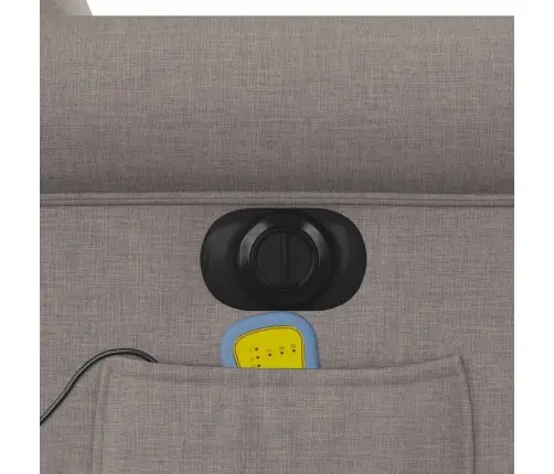 Elektriline Püstitõusmist Toetav Massaažitool, Pruunikashall