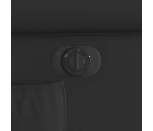 Elektrisks Atpūtas Krēsls, Atgāžams, Spīdīgi Melna Mākslīgā Āda Vidaxl