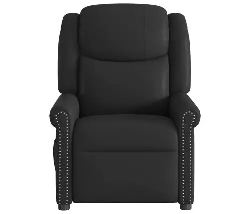 Elektriskais Masāžas Krēsls, Spīdīgs Melns Mākslīgās Ādas Vidaxl