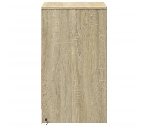 Öökapid Led-Valgustusega, Sonoma Tamm, Tehispuit