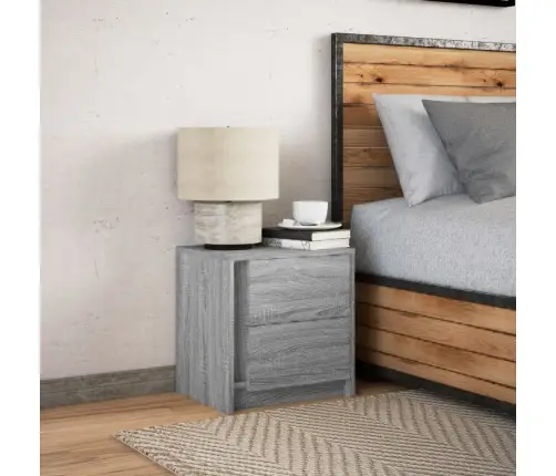 Öökapid Led-Valgustusega, Hall Sonoma Tamm, Tehispuit