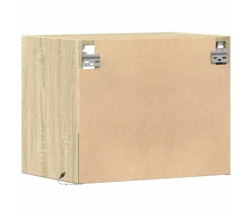 Sienas Naktsskapītis Ar Led Apgaismojumu, Ozola Krāsa Vidaxl