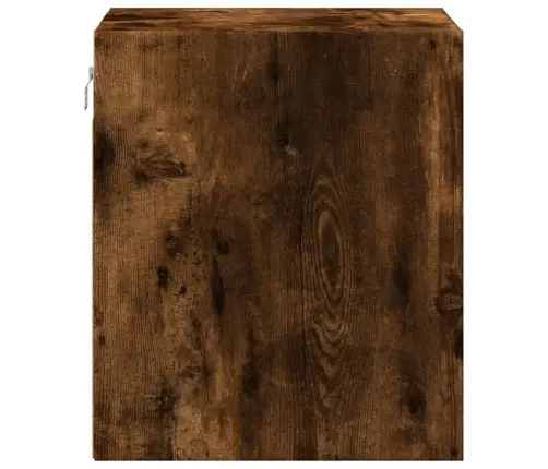 Sienas Naktsskapītis Ar Led Apgaismojumu, Ozola Krāsa Vidaxl