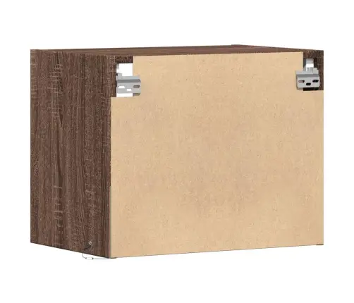 Sienas Naktsskapītis Ar Led Apgaismojumu, Ozola Krāsa Vidaxl