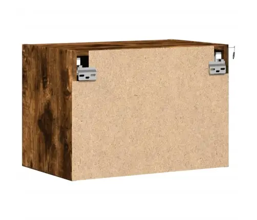 Sienas Naktsskapītis Ar Led Apgaismojumu, Ozola Krāsa Vidaxl