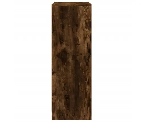 Šoninė Spintelė Su Led, Dūminio Ąžuolo, 77X34X100cm Mediena