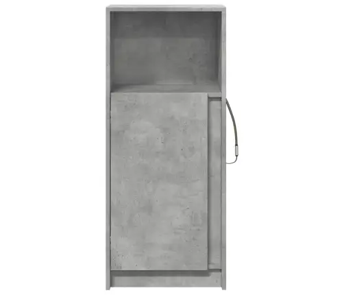 Puhvetkapp Led-Tulega, Betoonhall, 42,5X34X100 cm Tehispuit Puhvetkapp Led-Tulega, Betoonhall, 42,5X34X100 cm Tehispuit