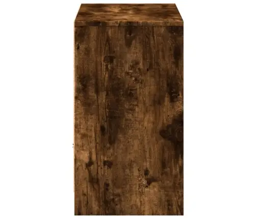 Telerikapp Led-Tuledega, Suitsutamm, 91X34X61 cm Tehispuit