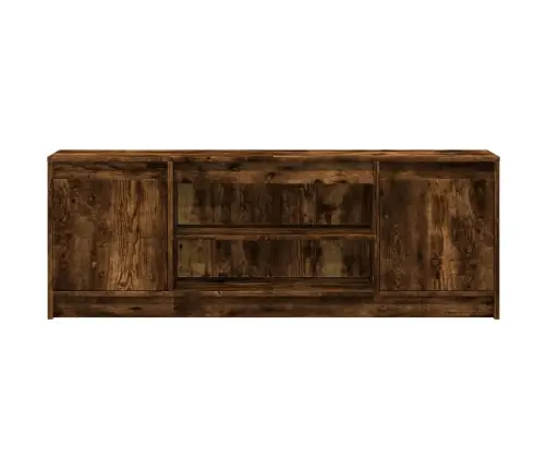 Tv Skapītis Ar Led, Ozola, 139,5X34X50 Cm, Inženierijas Koks Vidaxl