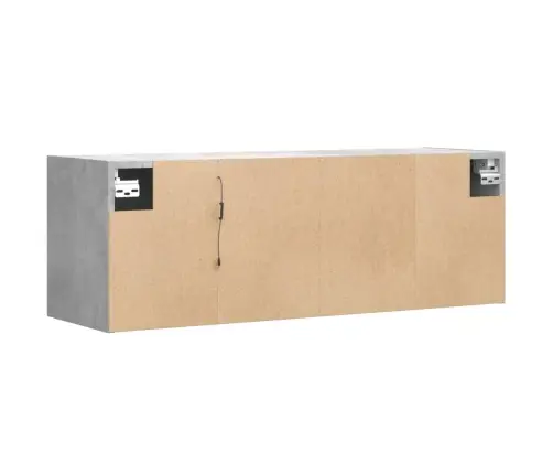 Teleri Seinakapp Led-Tuledega, Betoonhall, 100 X 31 X 35 Cm