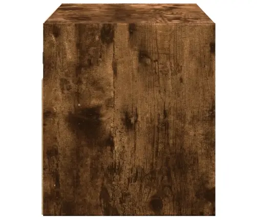 Tv Sienas Skapītis Ar Led Lampiņām, Ozola Krāsa, 100X31X35 Cm Vidaxl