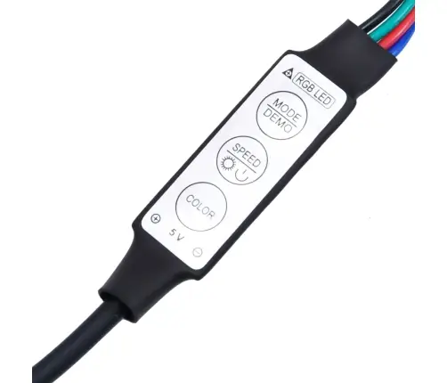 Sieninė Tv Spintelė Su Led Lemputėmis, Ruda Ąžuolo, 41X31X45Cm