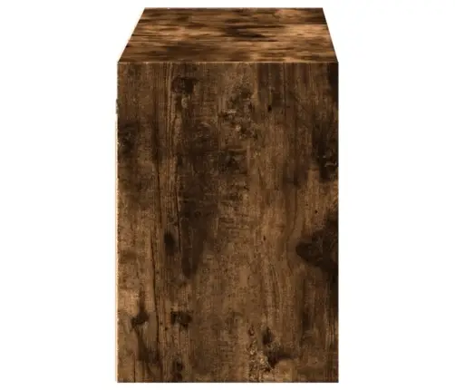 Tv Sienas Skapītis Ar Led Lampiņām, Ozola Krāsa, 130X31X45 Cm Vidaxl