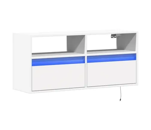 Teleri Seinakapp Led-Tuledega, Valge, 100 X 31 X 45 Cm