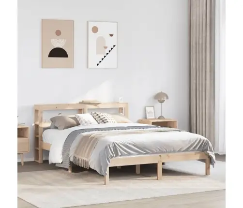 Voodiraam Ilma Madratsita, 120 X 190 cm Männipuit