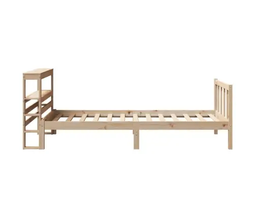 Voodiraam Ilma Madratsita, 75 X 190 cm Männipuit